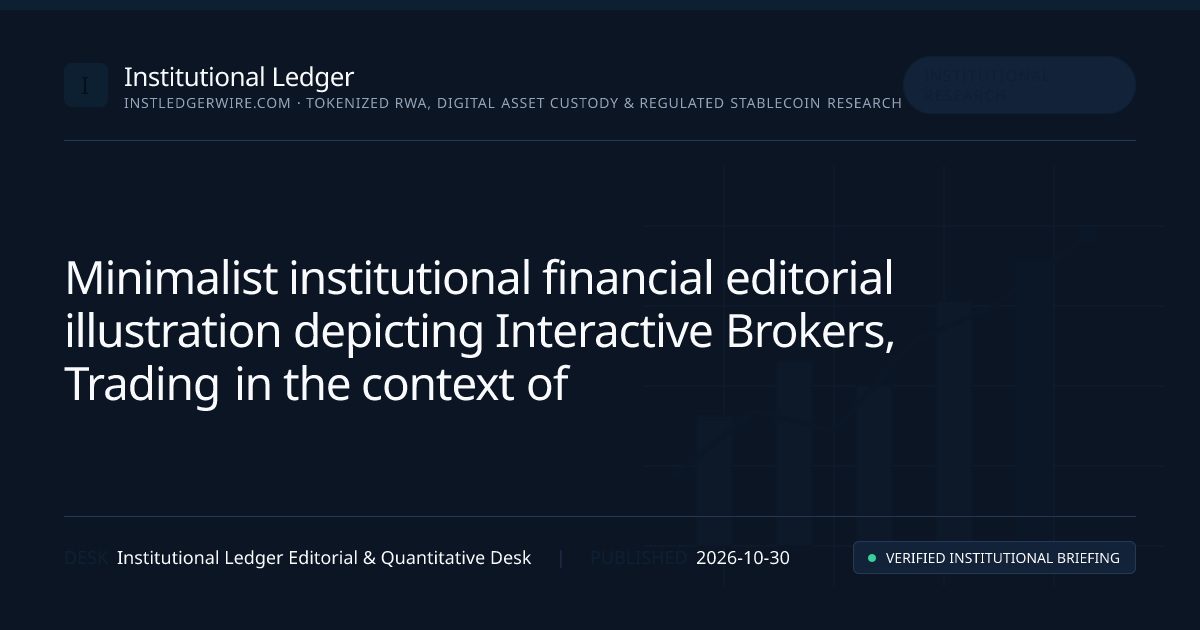 Editorial financial chart and market structure illustration representing Stocks making the biggest moves after hours: Interactive Brokers, J.B. Hunt, Alcoa and more — Institutional Ledger Market Brief (Interactive Brokers, Trading)